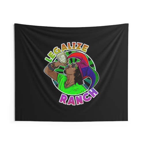 Legalize Ranch Tapestry - Adult Swim TV Series Wall Hanging