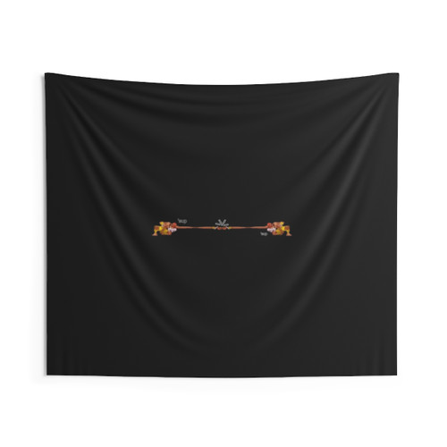 Dhalsim Fist Bump Tapestry - Street Fighter Wall Decor