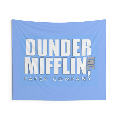 The Office Dunder Mifflin Logo Tapestry