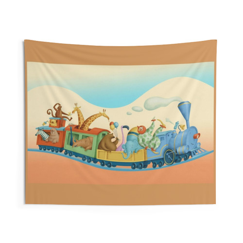The Little Blue Engine Tapestry