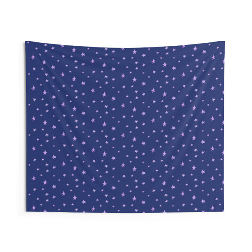 Y2K Pastel Stars Tapestry