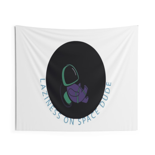 Lazy Astronaut in Space Tapestry