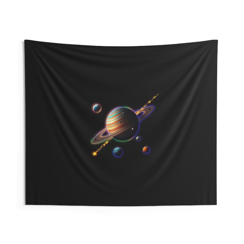 Psychedelic Solar System Tapestry