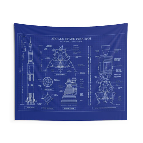 Apollo Program Blueprint Tapestry