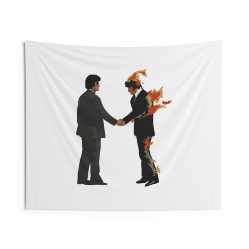 Pink Floyd Tapestry with Fire Partnership Design