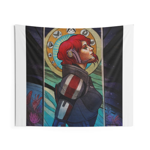 Mass Effect Legends Never Die Tapestry