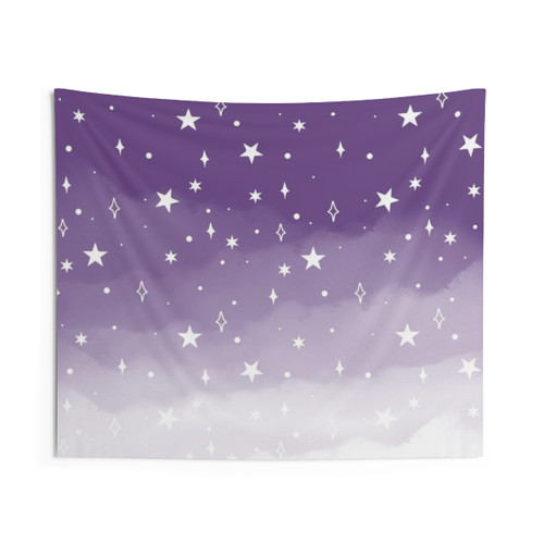Space Watercolor Ombre Tapestry
