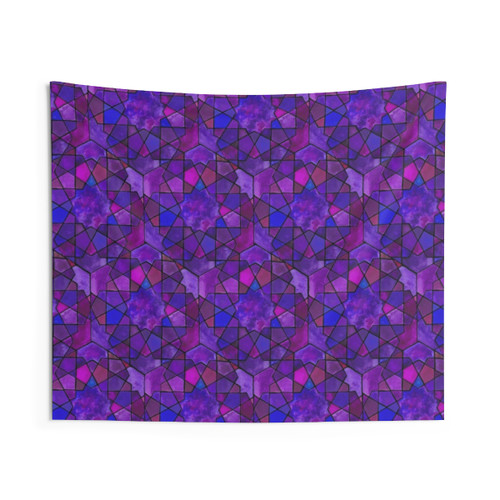 Islamic Art Galaxy Tapestry Wall Hanging