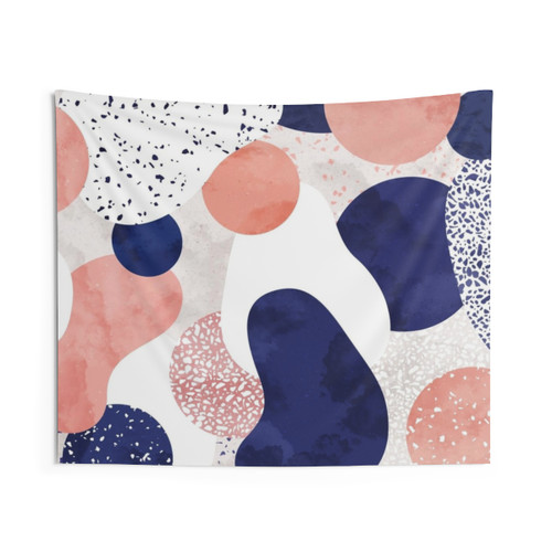 Terrazzo Galaxy Tapestry - Multicolored Abstract Design