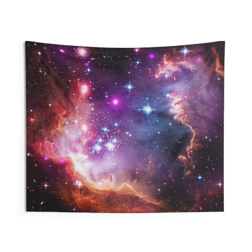 NGC 602 Cosmic Tapestry - Stunning Nebula and Galaxy Wall Art