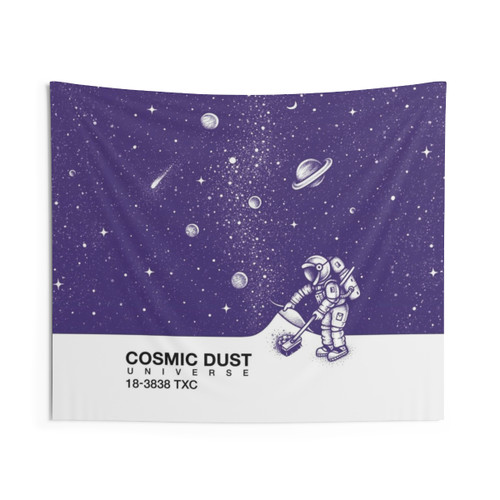 Cosmic Dust Tapestry - Galactic Wall Art