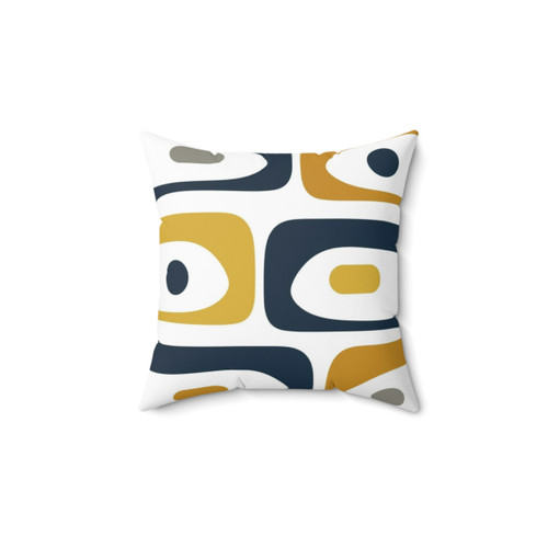 Mid Century Modern Minimalist Patterned Pillow