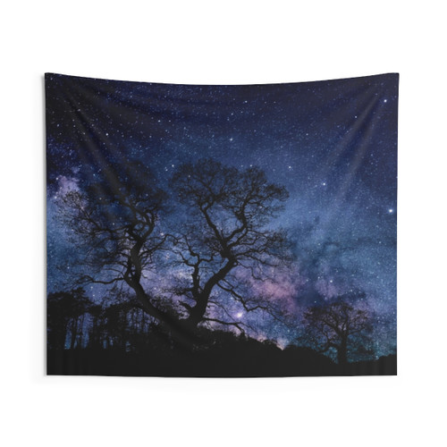Starry Night Sky Tapestry Wall Art