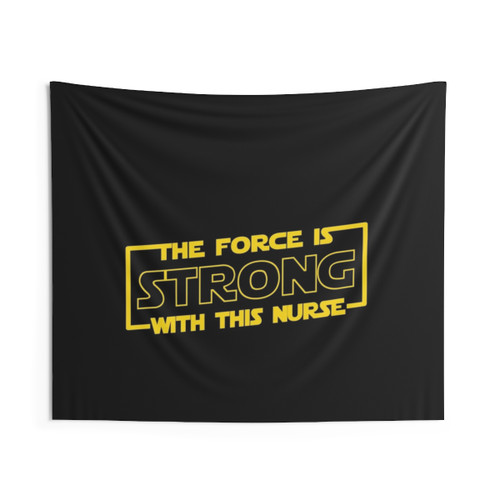 Star Wars Nurse Tapestry with Inspiring Quotes