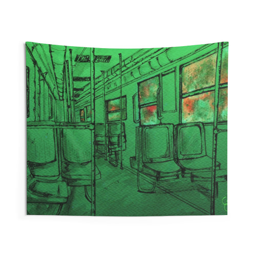 Commute to M31 Neon Tapestry