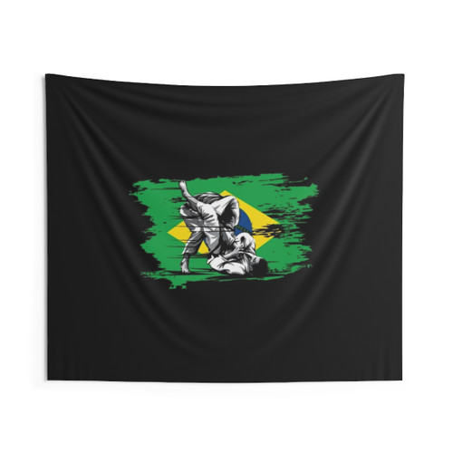Brazilian Jiu Jitsu Flag Tapestry