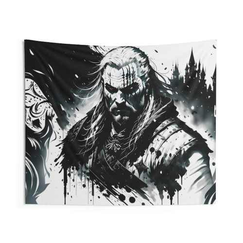 Witcher Aura Tapestry Featuring Geralt of Rivia