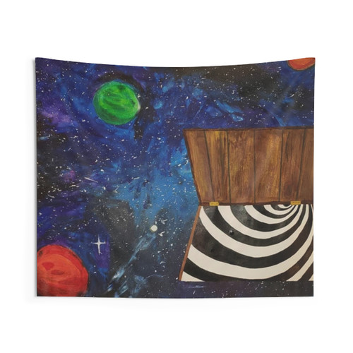 Celestial Galaxy Tapestry - Into The Unknown