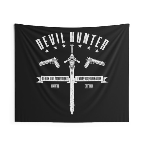 Devil May Cry Anime Tapestry Featuring Dante, Vergil, and Nero