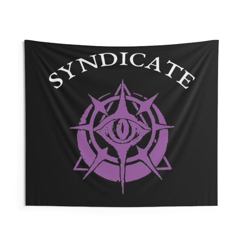 New World Syndicate Emblem Tapestry Wall Art