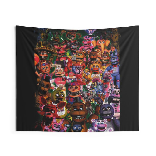 Five Nights at Freddy's Horror Game Tapestry