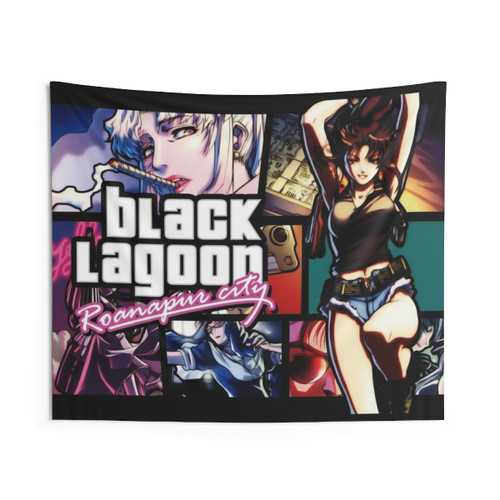 BlackLagon Anime Tapestry