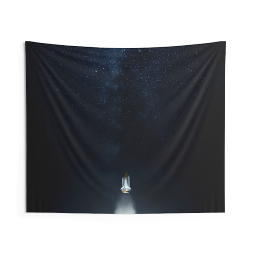 Intergalactic Space Tapestry - Cosmic Galaxy Wall Hanging
