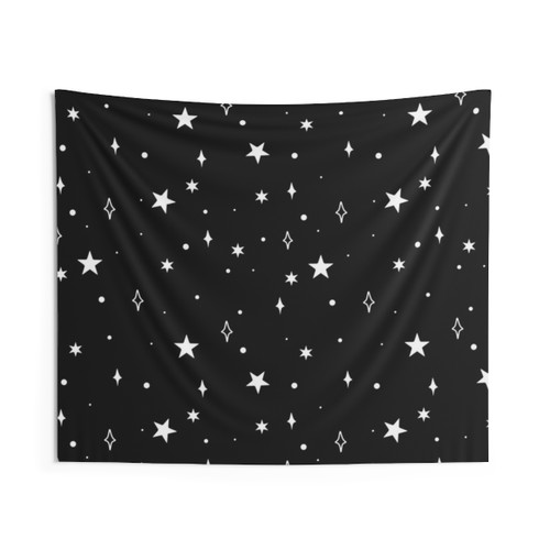 Celestial Stars Pattern Tapestry
