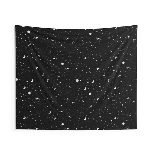 Black Universe Galaxy Tapestry