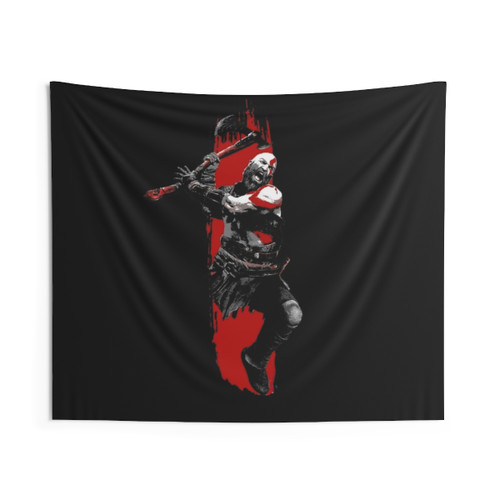 Kratos Tapestry - God of War Home Decor