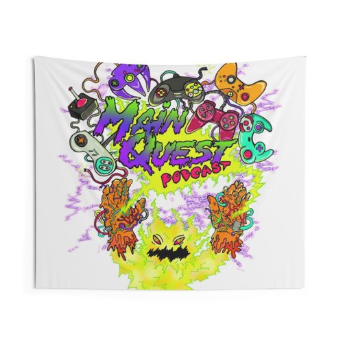 90s Retro Gaming Tapestry