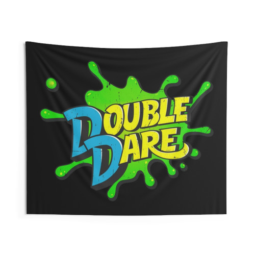 Double Dare Tapestry - Retro 90s Game Show Wall Art