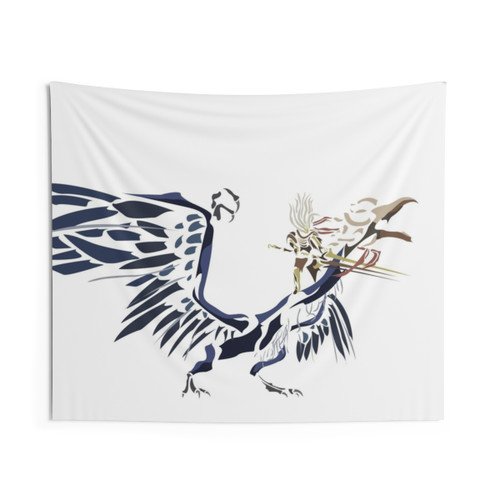 The Nameless King Tapestry - Dark Souls 3 Wall Art