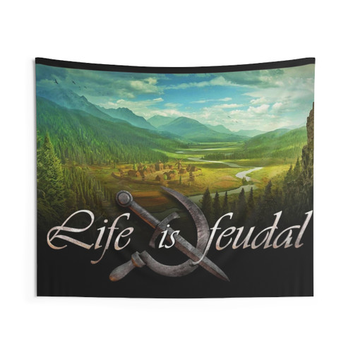 Life is Feudal Tapestry - Classic MMORPG Wall Art