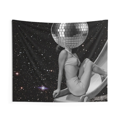 Boule à Facette Disco Tapestry