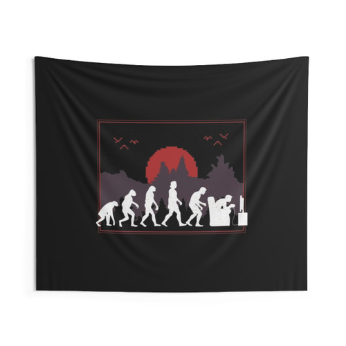 Gaming Evolution Tapestry Wall Hanging