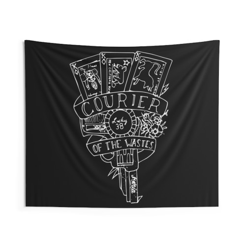 Courier Flash Fallout New Vegas Tapestry