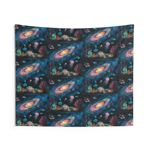 Galaxy Underwater Tapestry Wall Hanging