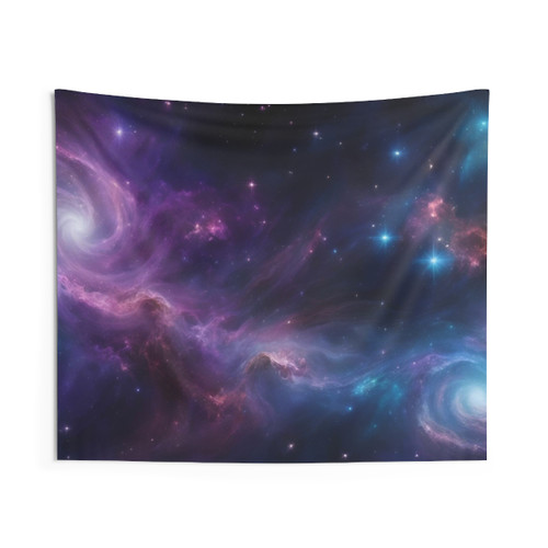 Galaxy-Themed Tapestry | Cosmic Celestial Wall Art