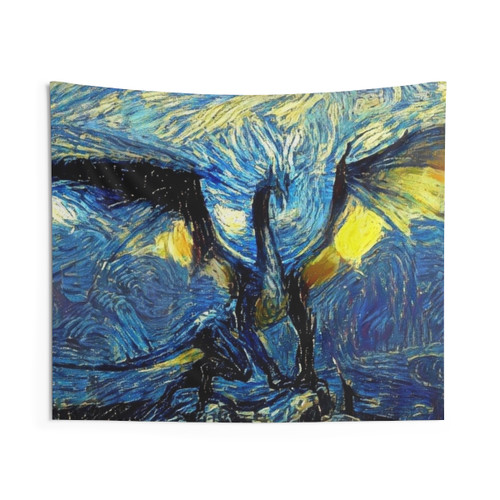 Dragon Age Origins High Dragon Starry Night Tapestry