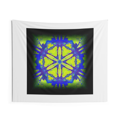 Black Star Dream Space Galaxy Tapestry