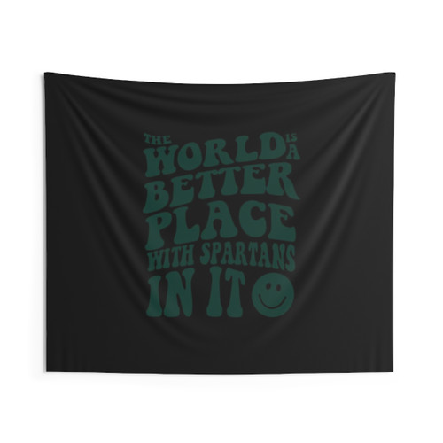 Spartans Tapestry for College Game Days