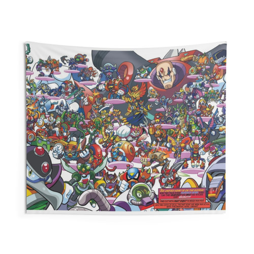 Mega Man X vs Maverick Tapestry