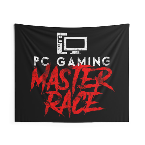 PC Gaming Master Race Tapestry Wall Hanging