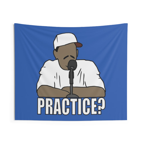 Allen Iverson "Practice?" Basketball Tapestry"