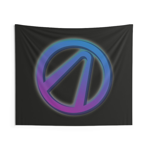 Borderlands Vault Hunter Vintage Neon Tapestry