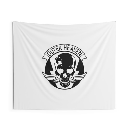 Outer Heaven Tapestry - Metal Gear Solid Inspired Home Decor