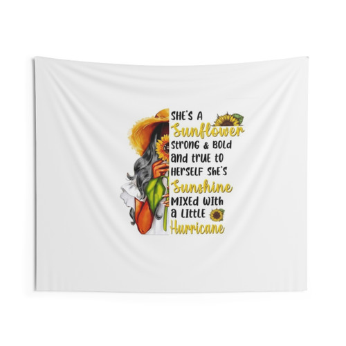 Sunflower Strong and Bold Tapestry