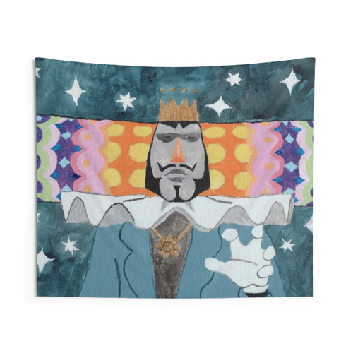Katamari Themed Tapestry - The King Needs More Things