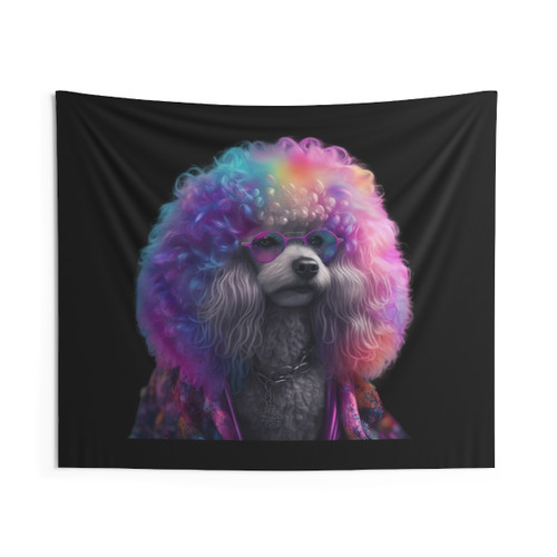 Hippie Poodle Tapestry